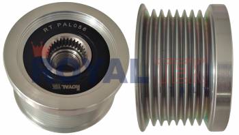 POLEA ALTERNADOR ROYALTEK JOHN DEERE 6110 6120 6210 6220 6310 6320 6410 6420 6510 6520 6610 6620 6810 6820 6910 6920 7220 / DIAMETRO INTERNO 55.6 / DIAMETRO EXTERNO 61 / ALTURA 39 / 8 CANALES --- OEM 1126601596 5534